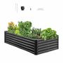 Metalowe podwyższone łóżko VEVOR GM66010-180X90X44, 180 × 90 × 45 cm