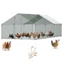 Metalowy kurnik VEVOR JD362, 3 × 6 × 2 m
