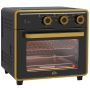 Mini oven Homcom 36x37.7x34.5cm., black/gold color