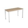 Modern computer desk, white