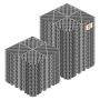 Płytki drenażowe modułowe VEVOR, 55 szt., 310 × 310 mm