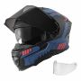 Modular motorcycle helmet VEVOR V-80, size M, 410 × 270 × 270 mm