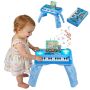 Musical activity table VEVOR Baby DJ, 133 sound sources, Blue, 315 × 200 × 280 mm