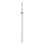 Frez do paznokci EXO PRO, w kształcie płomienia, drobnoziarnisty, Ø 1,8 × 8,0 mm