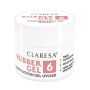 Nail gel Claresa Rubber Gel, 90 g, shade 6