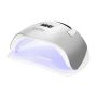 Lampa do paznokci Glow F2, 57 diod LED, srebrna, 22,5 × 11 × 20 cm