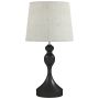 Nightstand table lamp, 1 bulb, E27, Ø28 × 54 cm