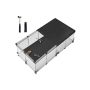 SONGMICS LPC015W01 rodent cage, 144 × 47 × 74 cm
