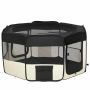 Dog cage PawHut 120x58cm., black/cream color