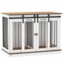 Dog cage PawHut 120x60x88.5cm, various colors