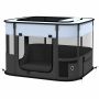 Dog cage PawHut 74x60x45cm., dark gray