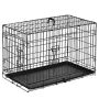Dog cage PawHut 76x46x52cm., black