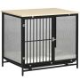 Dog cage PawHut 80x55x71cm., light brown/black