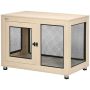 Dog cage PawHut 94x60x71.5cm., light brown/black