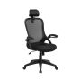 Ergonomiczny fotel biurowy, czarny