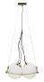 Lampa wisząca Japan Square, 4 punkty świetlne, 45 × 20 × 45 cm