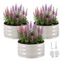 Raised bed VEVOR YJ-ZZC014, 3 pcs, Sand, 60 × 60 × 30 cm