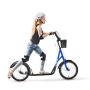 Scooter Homcom 139x58x96cm., black/blue