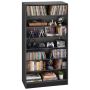 Półka stojąca VEVOR DX0202-C250420S-01, 7 półek, kolor czarny, 70 × 140 × 30 cm