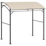 Altana grillowa Outsunny 215x150x220cm, beżowo-czarna