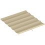 Dach altany Outsunny 250x255x6cm., beżowy