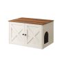 Cat house 80x53x50cm., beige/brown