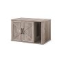 Cat house 85x48.5x50cm., light brown