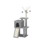 Cat scratching post, gray