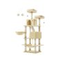 Cat scratching post 99.5x54.5x168cm., beige/beige