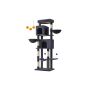 Cat scratching post 70x110x175cm., dark gray/beige