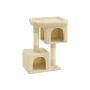 Cat scratching post 68x48x101cm., beige