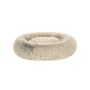 Fluffy cat bed, 80 cm, beige