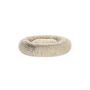 Dog bed 90x20cm, cream color