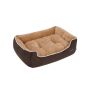 Dog bed with edge 75 x 58 x 22 cm