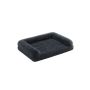 Dog bed 106x80x23cm., dark gray