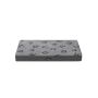 Dog bed 91x68x8cm., dark gray/gray color
