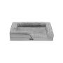 Dog bed 91x68x16cm, gray