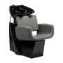 Hair washing station Gabbiano Mataro, Black/gray