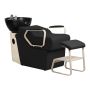 Hair washing station Omega Marina, Black