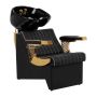 Washing station Gabbiano Marcus, Black/gold