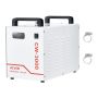 Przemysłowa chłodnica wody VEVOR CW-3000, 9 l, 10 l/min, 58,5 × 48 × 38 cm