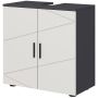 Washbasin cabinet, 2 shelves, 60 × 60 × 30 cm