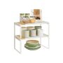 Полки для специй SONGMICS HOME KCS051N01, 2 шт, Бежевая/белая