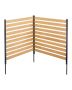 Ogrodzenie zapewniające prywatność VEVOR DUSGD2417, 2 panele, 110 × 98,2 × 108,5 cm