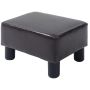Puf Homcom 40x30x24cm., ciemnobrązowy