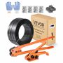 Zestaw do ręcznego spinania taśmą PET VEVOR CL-PET600, 5 sztuk, 265 × 60 × 175 mm