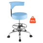 Wheelchair VEVOR 2057, With backrest, Blue