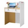 Biurko recepcyjne VEVOR KLFD-07, 2 szuflady, 80 × 100 × 45 cm