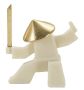 Samurai statuette Samurai Oda Quarzy A, 17 × 18.5 × 7.5 cm