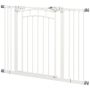 Safety gate for dogs, 74–100 cm, White
